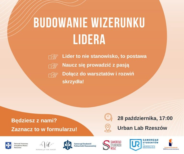 Szkolenie z budowania wizerunku lidera!